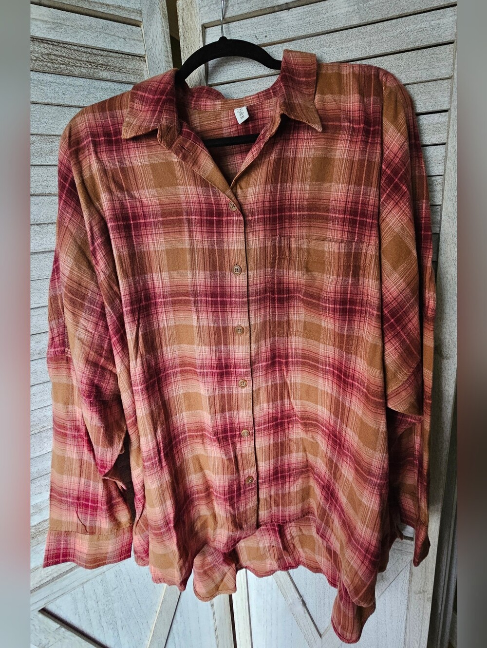 BP Nordstrom - Gia Plaid Button-up Flannel Shirt